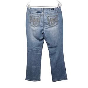 Earl Barely Boot Jeans Women's Size 10P Embellished Pockets Casual